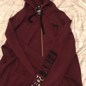 PINK Zip up Sweatshirt